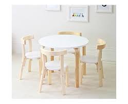 Boston Nat White Table 4 Chairs Set Kids Table And Chairs Toddler Table Toddler Table And Chairs