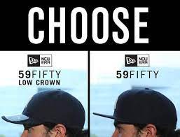Poll High Crown Verses Low Crown 59fifty Fitted Caps Fitted Baseball Caps Fitted Caps New Era Fitted