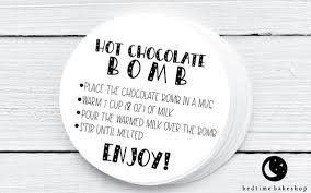 Printable Valentine S Day Hot Chocolate Bomb Instructions Etsy Chocolate Bomb Hot Chocolate Winter Cookie