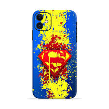 Superman logo Vivo Y28 Back Skin Wrap ...