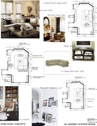 Concept Board And Furniture Layouts For A Living Room Interior Design Plan Living Room Furniture Layout Interior Design Help