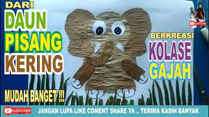 6 variasi menu sarapan dari oatmeal sehat dan mudah dibuat. Cara Membuat Kolase Gajah Dari Daun Pisang Kering Youtube