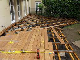 Pose lame de terrasse bois. Terrasse En Afrormosia Avec Pose En Biais
