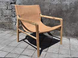 saffron poe safari sling back chair leather couch decorating oversized chair living room living room design inspiration