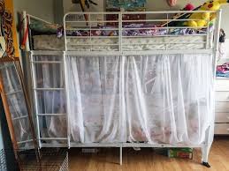 So you might remember that we have 4 children and live in a 1200 square foot house. A Simple No Sew Bottom Bunk Bed Tent Super Busy Mum Northern Irish Blogger