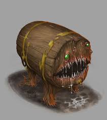 Dnd Mimic By Graphicgeek On Deviantart Fantasy Monster Fantasy Creatures Monster Art
