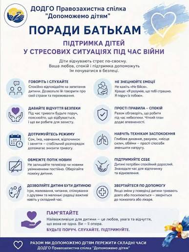 Поради батькам