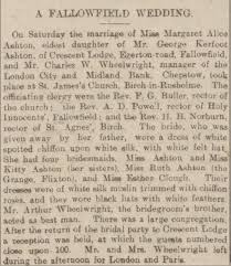 Margaret Alice Wheelwright (nee Ashton)