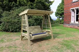We all remember the wonderful buildings in the form of a tire removed from my father's garage or a plank found in a barn. Antoinette Wooden Garden Swing Sits 2 Adults Outdoor Home Furniture
