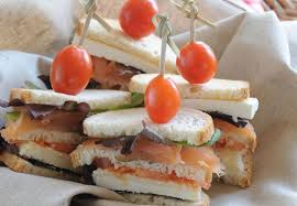 Club Sandwich Saumon Chevre Recette Apero Dinatoire Recette Originale