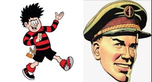 Dennis the Menace or Dan Dare