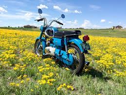 1964 Yamaha Ya 6 Santa Barbara In Field Of Wildflowers Yamaha Japanese Motorcycle Yamaha Motorcycles