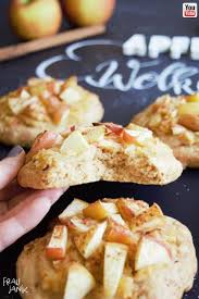 Apfelwolken Aus Quark Ol Teig Vegan Saftig Mit Dinkelmehl Ohne Haushaltszucker Apfel Quarkoltei Gesunde Desserts Laktosefreie Rezepte Gesund Backen