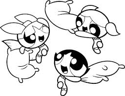 Powerpuff Girls Pillow Fight Coloring Pages For Kids Gxl Printable Powerpuff Girls Coloring P Coloring Pages For Girls Coloring Books Cartoon Coloring Pages