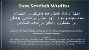 Sedangkan doa setelah wudhu yang panjang ditambah dengan allahummaj'alni minat tawwabiina waj'alnii minal. Doa Setelah Wudhu Arab Latin Dan Artinya Youtube
