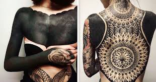 According to an expert tattooist, some choose black out tatts to cover inkings they no longer like. 28 Blackout Tattoos That Turn Your Body Into A Canvas