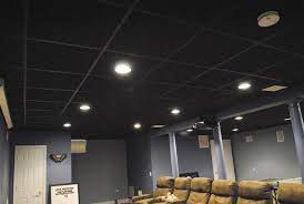 However, a drop ceiling offers easy access to your home's important pipes and ducts. Black Drop Ceiling Tiles Google Search Black Drop Ceiling Dropped Ceiling Black Drop Ceiling Tiles