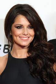Cheryl cole's red carpet hair and. Cheryl Cole Wavy Dark Brown Side Part Hairstyle Steal Her Style