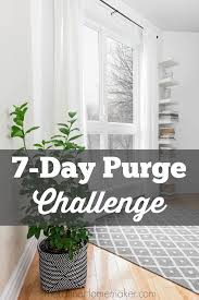 If space is at a premium—and we feel that—think about a smaller solution like a slim console table. 7 Day Purge Challenge Day 2 Living Room Entryway