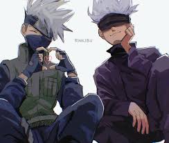 Kakashi And GojÅ By Rinkibu On Twitter Kakashi Anime Crossover Kakashi Hatake Poll gojo satoru (jujutsu kaisen) vs kakashi hatake (naruto) (16 votes). anime crossover kakashi hatake