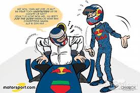 Cartoon sports & leisure present time funny actual press cartoonstyle artist pen computer may 16. Cartoon Van Cirebox Verstappen In De Red Bull