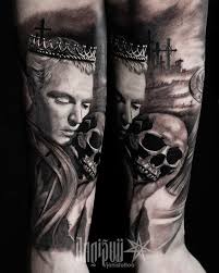 Black And Grey Realism Tattoo Artists Vancouver Here S Some Hamlet Action On Marcus Can T Wait To Finish The Sleeve Partially Healed Tattoos Black And Grey Tattoos Realism Tattoo