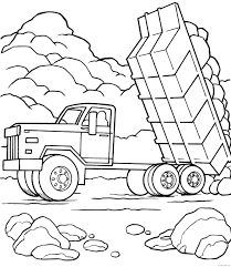 Painting a dump truck in different colors for boys can be a fun hobby or even a hobby. Coloring Pages Truck Coloring Pages Dump Truck Printable