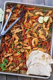 Sheet Pan Chicken Fajitas Recipe