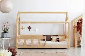 premium wooden canopy house bed for toddlers house bed teepee children tent bed wood bed nursery bed for kids in 2021 kid beds toddler house bed toddler bed