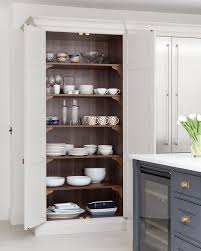 A Tall Spenlow Crockery Cupboard To Store All The Tableware Glassware And Servingware In One Place Dining Room Simple Kitchen Remodel Kitchen Lighting Design