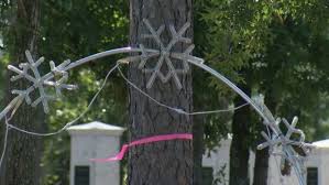 Christmas Lights Already Going Up In North Myrtle Beach North Myrtle Beach S C Wpde Christmas Is Christmas Lights North Myrtle Beach Christmas Light Show