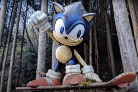 We have all the best sonic games! Mysterious Sonic The Hedgehog Statue Polished And Restored Polygon