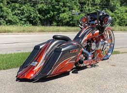 Pin By Marlon Harrington On Baggers Harley Bagger Motorcycle Bike Custom Baggers