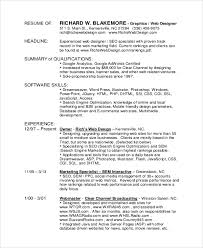 To download a word cv template, it couldn't be easier: Free 17 Sample Graphic Designer Resume Templates In Ms Word Pdf Pages