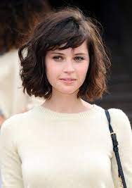 Basically, hair stylists recommend keeping curly hair on its longer side, since the weight contributes to taming the frizz and making your naturally want a curly hairstyle to turn heads? 51 Most Popular Bob Haircut With Bangs For Curly Hair