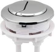 Bouton de chasse d'eau à double pression pour réservoir de toilettes -  Bouton de chasse d'eau de 58 mm - Bouton de chasse d'eau de rechange avec  ...