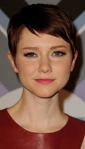 Short Hairstyle Inspiration For Brunettes Short Pixie Haircuts Pixie Haircut Round Face Haircuts