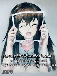 Anime quotes 1cak for fun only. Shiroxkuro Facebook