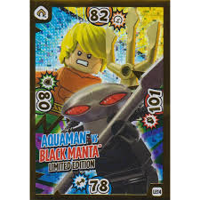 Why is ocean master better than black manta? Lego Batman Movie Karten Nr Le14 Aquaman Vs Black Manta Limitier 1 99