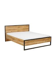 Vuoi un letto contenitore matrimoniale sommier in legno imbottito, su misura, di alta qualità e che duri nel letto. Letto Matrimoniale In Legno E Metallo Detroit Westwingnow