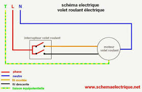 Schema Cablage Volet Roulant Schema Electrique Electrique Volet Roulant