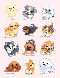 Pin Van Sabina Op Art Stuffs Schattige Tekeningen Dieren Tekenen Schattige Puppies