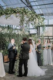 Ethereal Ottawa Greenhouse Wedding At Aquatopia Water Garden Conservatory Junebug Weddings Greenhouse Wedding Garden Weddings Ceremony Wedding