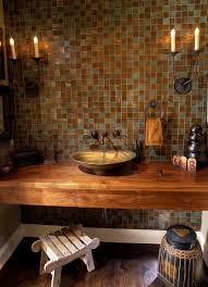 Wood rolling narrow bathroom side storage cabinet. Wood Vanity With All Types Of Sinks