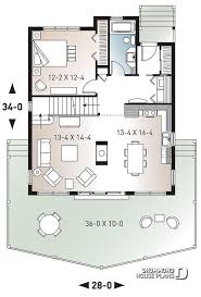 Discover The Plan 3938 The Skylark Which Will Please You For Its 3 Bedrooms And For Its Cottage Chalet Cabin Styles Cabin House Plans A Frame House Plans A Frame Cabin Plans