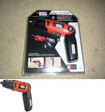 Black And Decker Electric Screwdriver Drill Bits Screwdrivers 122839 Black Decker Lithium 3 Position Rechargeable Screwdriver Li2000 Buy It Now Only 16 On Ebay Scre Black Decker Ebay Screw Drivers