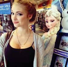 Famous Cartoon Characters Who Are Secretly Living Among Us Real Life Disney Characters Anna Faith Cartoons Real Life