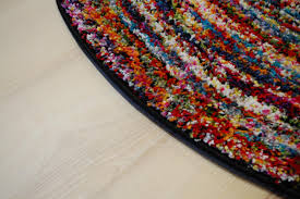Bunte teppiche verbinden individuelle designs mit umwerfenden tönen. Teppich Multicolor Designer Six05 Round Modern 200x200 Cm Rund Bunt Ebay