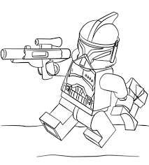 Dibujos Para Colorear De Star Wars Lego