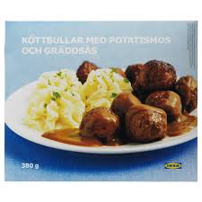 Kottbullar Med Potatismos Lihapullat Muusi Pakaste Ikea Meat Mashed Potatoes Food
